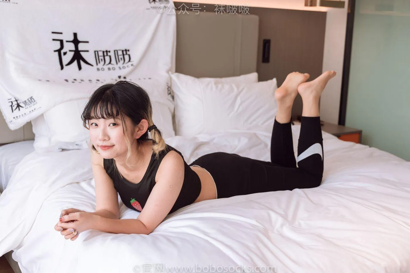 [BoBoSocks袜啵啵]NO.059 砂糖-AJ板鞋、白棉袜、裸足 [142P]插图8